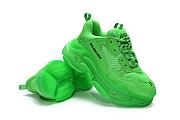 Balenciaga Triple S Neon Green Clear Sole -  541624 W09OL 3801 - 3