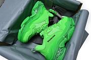 Balenciaga Triple S Neon Green Clear Sole -  541624 W09OL 3801 - 2