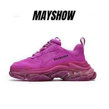 Balenciaga Triple S Clear Sole Pink - 541624W2FG15059