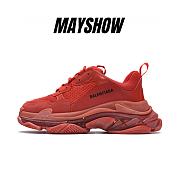 Balenciaga Triple S Red Clear Sole - 541624W2CE16500 - 1