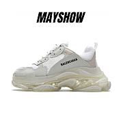 Balenciaga Triple S White Clear Sole - 544351W09E19000 - 1