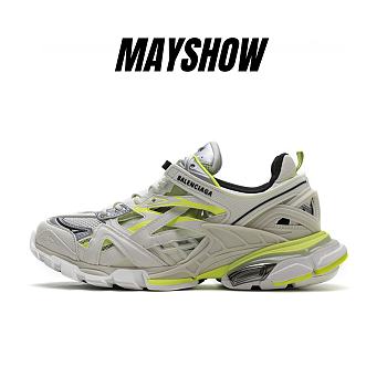 Balenciaga Track.2 White Fluo Yellow - 568614 W2GN3 9073