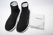 Balenciaga Speed Trainer Black White - 530349 W05G9 1000 - 3