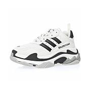 Balenciaga x adidas Triple S White Black - 710021W2ZB19112 - 3