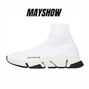 Balenciaga Speed 2.0 White Black - 617239 W1702 9014 - 1