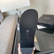 Chanel Black White Tweed Dad Sandals - 3