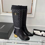 Chanel Black 2 in 1 Winter Boots  - 2