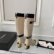 Chanel Beige 2 in 1 Winter Boots - 2