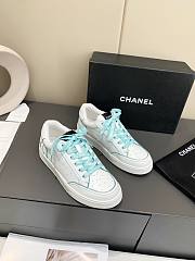 Chanel 22P Trainer White Bue - 4