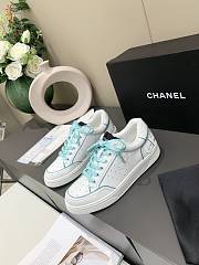 Chanel 22P Trainer White Bue - 3