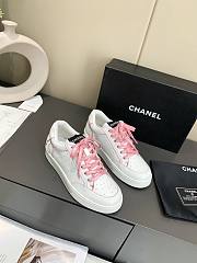 Chanel 22P Trainer Pink White - 3