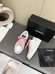 Chanel 22P Trainer Pink White - 5