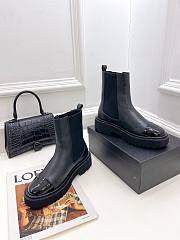 Chanel Black Chealse Boots - 5