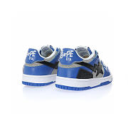 A Bathing Ape Bape SK8 Sta Blue Grey - 1I80-191-010/1I80-291-010 - 3