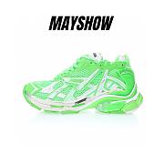 Balenciaga Runner Fluo Green - 677403W3RBM3590 - 1