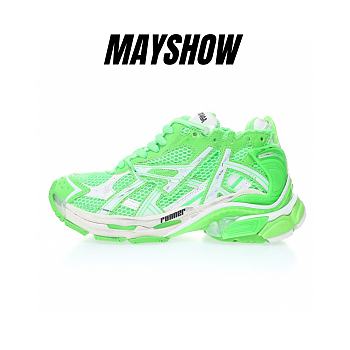 Balenciaga Runner Fluo Green - 677403W3RBM3590