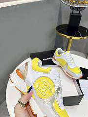 Chanel Low Top Trainer CC Yellow - 4