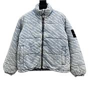 Alexander Wang Washed Blue Denim Down Jacket H10001112 - 3