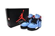 Air Jordan 4 Retro Travis Scott Cactus Jack - 308497-406 - 5