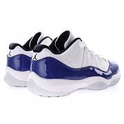 Air Jordan 11 Retro Low White Concord - AH7860-100  - 2