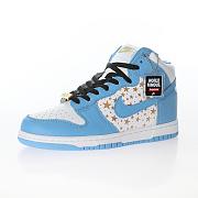 Nike Dunk High Pro SB Supreme Blue Stars - 307385-141 - 4