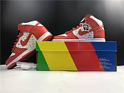 Nike Dunk High Pro SB Supreme Red Stars - 307385-161 - 4