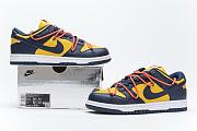 Nike Dunk Low Off-White University Gold Midnight Navy - CT0856-700  - 3