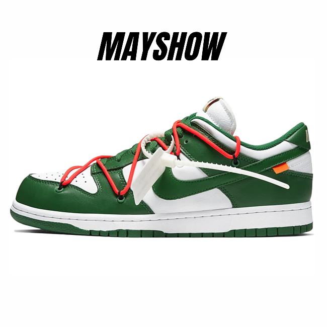  Nike Dunk Low Off-White Pine Green - CT0856-100 - 1