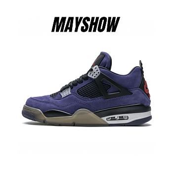 Air Jordan 4 Retro Travis Scott Purple (Friends and Family) -  766296 LN4