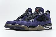 Air Jordan 4 Retro Travis Scott Purple (Friends and Family) -  766296 LN4 - 2