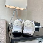 	 Chanel Low Top Sneaker All White - 3