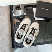 	 Chanel Low Top Sneaker All White - 4