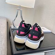 Chanel Low Top Trainer Brown Pink Green - 2