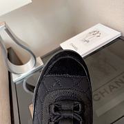 Chanel Low Top Trainer Black Suede -  G38501 Y55619 K3542 - 5