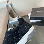 Chanel 22P Trainer Black Suede - 5