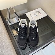 Chanel Low Top Trainer Black White - G38299 Y55720 K3845 - 4