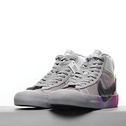 Nike Blazer Mid Off-White Wolf Grey Serena Queen - AA3832-002 - 5