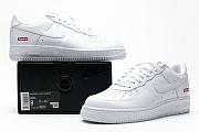 Nike Air Force 1 Low Supreme White - CU9225-100 - 2