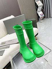 Balenciaga x Crocs Boot Bright Green - 3