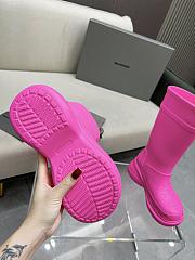 	 Balenciaga x Crocs Boot Bright Pink - 677388W1S8E5300 - 3