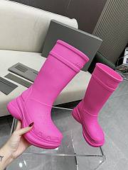 	 Balenciaga x Crocs Boot Bright Pink - 677388W1S8E5300 - 2