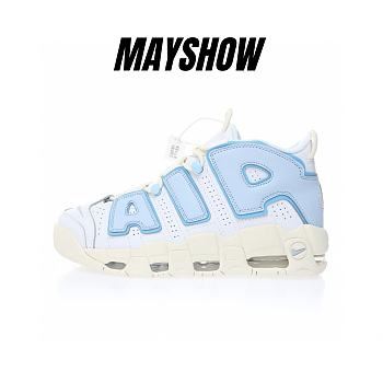 Nike Air More Uptempo White Blue - FD9869-100