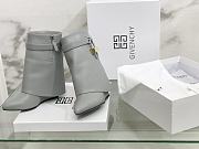 	 Givenchy Shark Lock Dark Grey Ankle Boots - 5