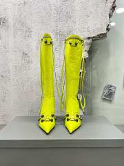 	 Balenciaga Cagole 90mm Boot in Yellow - 694395WAD4E7381 - 2