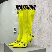 	 Balenciaga Cagole 90mm Boot in Yellow - 694395WAD4E7381 - 1