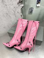 	 Balenciaga Cagole 90mm Boot in Pink - 694395WAD4E5081 - 4