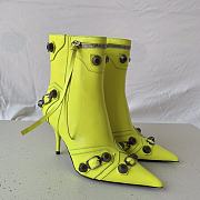 	 Balenciaga Cagole 90mm Bootie in Yellow  - 3