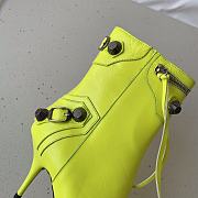 	 Balenciaga Cagole 90mm Bootie in Yellow  - 4