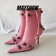 	 Balenciaga Cagole 90mm Bootie in Pink - 1