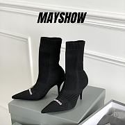 Balenciaga Knife 2.0 80mm Bootie in Black - 671122W2CW11090 - 1